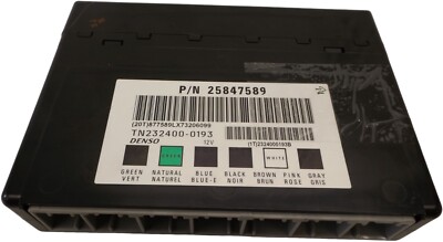 2006-2011 Chevrolet Impala Body Control Module BCM Used OEM 25847589