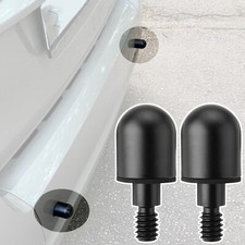 2X For Smart Fortwo 451 Car Rear Bumper Round Guard Protectors Anti Collision UK