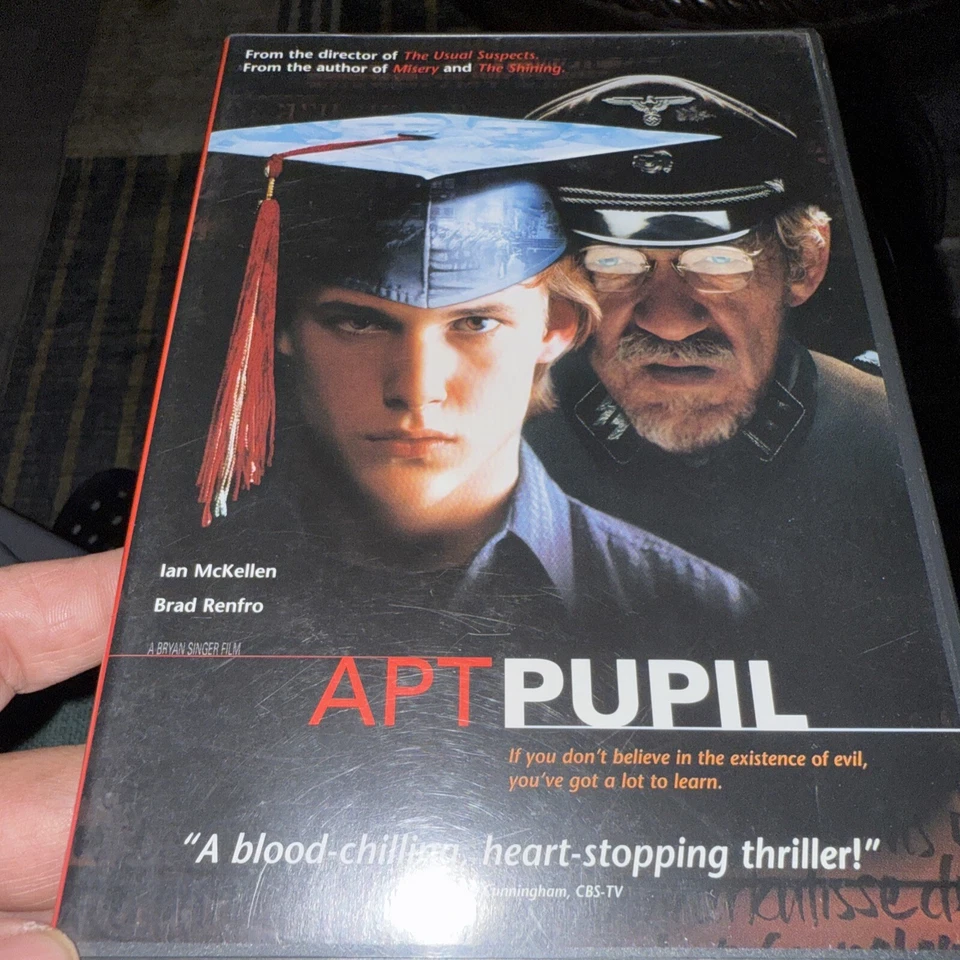 Apt Pupil (DVD, 1998) Stephen King Ian McKellen Brad Renfro Foto 2 de 4