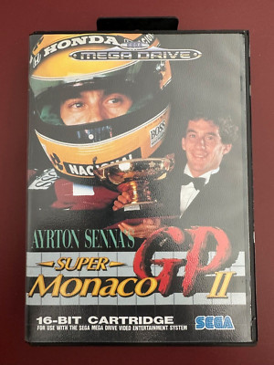 Mega Drive Ayrton Senna's Super Monaco Game *Works on Genesis* REGION FREE