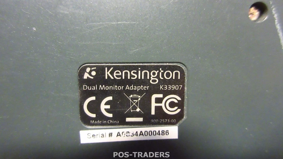 Kensington K33907 USB to Dvi-vga Dual Monitor Video Adapter EXCL CABLES - Bild 4 von 4