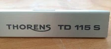 RARE VINTAGE NOS THORENS TD 115 S ALUMINIUM PROFILE FRONT PLATE