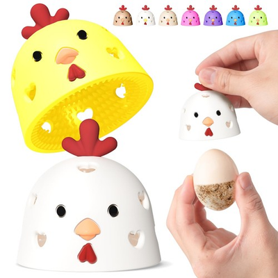 #ad Egg Scrubber Egg Washer Reusable Silicone Egg Cleaner for Farm Housewife Tools $17.18