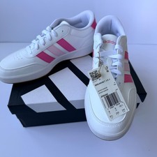 Adidas Breaknet 3.0 White Pink Gum Kids 6.5Y New In Box