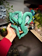 Unpainted -  Medusa Cultist Mask  - Fantasy Mask - Halloween Mask -Cosplay