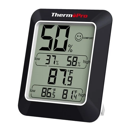 ThermoPro TP50W Digital Indoor Hygrometer Thermometer Room Temperature Humidity