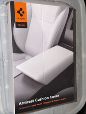 Spigen Center Console Armrest Cover For Tesla Model Y Juniper Model 3 Highland Spigen Center Console Armrest Cover For Tesla Model Y Juniper Model 3 Highland