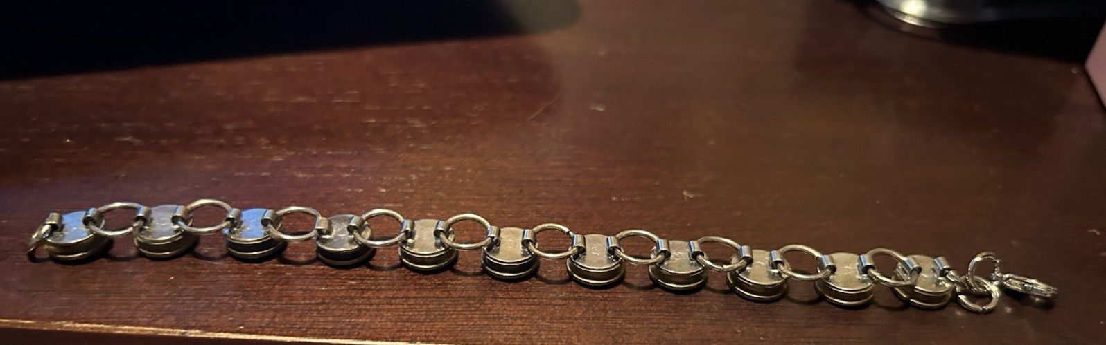 Bullet Casing Bracelet with Colored Crystals and … - image 4