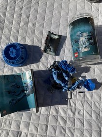 LOT Set 15 Lego Bionicle Figures W/original Cannisters & Instructions. As Is.