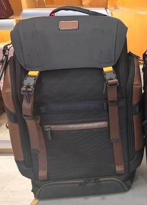 NEW Tumi ALPHA BRAVO EXPEDITION FLAP 21.0  Large Laptop Backpack - BLACK ONYX