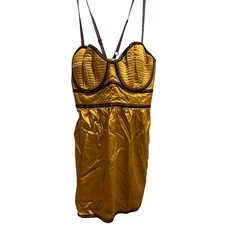 Moda International Silk Bodice Style Sleeveless Blouse - Size Medium