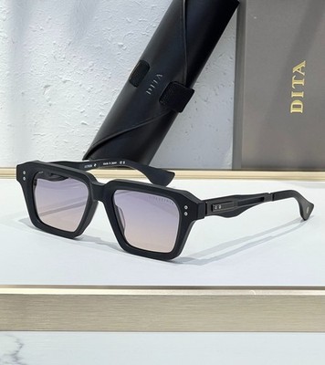 DITA DTX459 Sunglasses Matte Black Gray Gradient 52 17-148 With Case