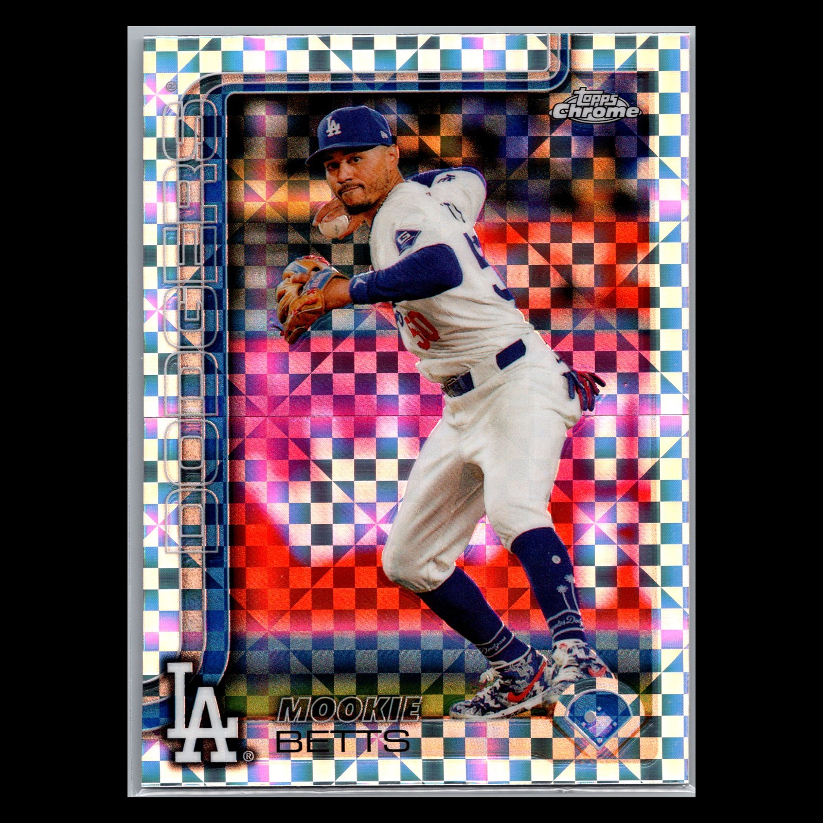 2025 Topps Chrome #50 Mookie Betts X-Fractor