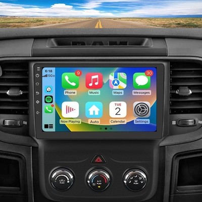 Junsun 9 inch Car Stereo for Dodge RAM 1500 2500 3500 2013-2018 4GB+64GB