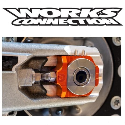 Works Connection Elite Axle Blocks for 2010-2012 KTM 250 SX - Drive Axle cz