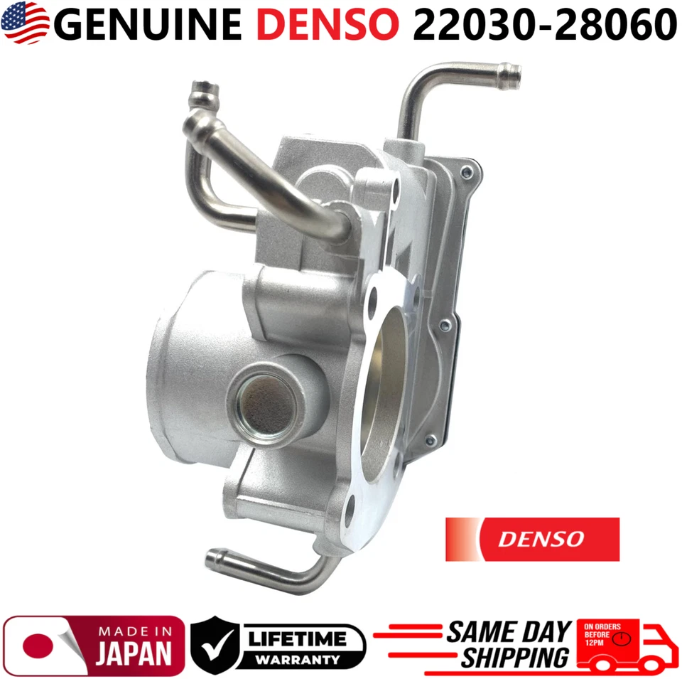 DENSO Throttle Body For 2006-2010 Toyota Camry Corolla RAV4, 22030-28060 GENUINE - Image 2 of 4
