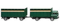 Wiking 056503 ViehtransporthäNgerzug (Mb) 1:87 Neu In Ovp