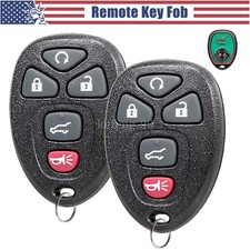 2 Ouc60270 For 2007 - 2014 Chevrolet Suburban Keyless Entry Remote Car Key Fob