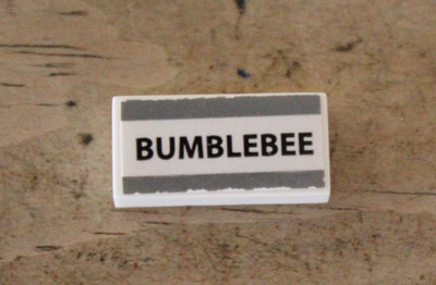 Lego Transformers Bumblebee License Plate