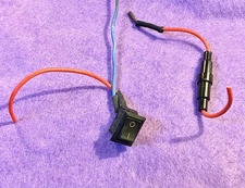 Power Switch & Fuse Holder ONLY ~ Replacement For Zeny 937D Soldering Station