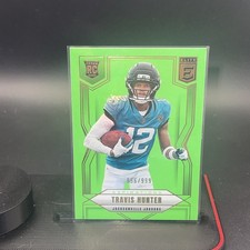 2025 Donruss Elite Travis Hunter Aspirations Lime Green RC #/999 Jaguars