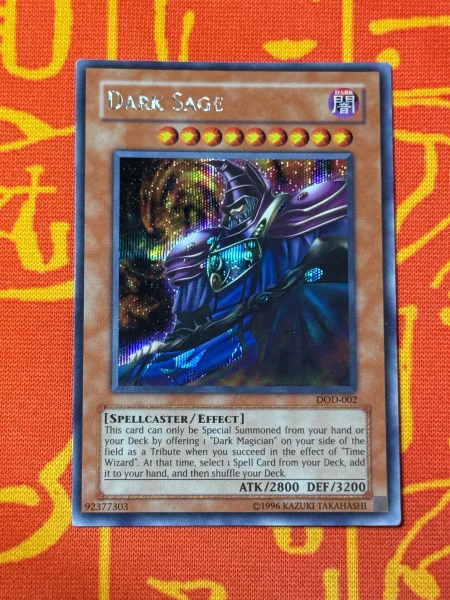 【PSA8】「黒衣の大賢者」DOD シークレット 英語版 DARKSAGE PSA8】「黒衣の大賢者」DOD シークレット 英語版 DARKSAGE PSA8