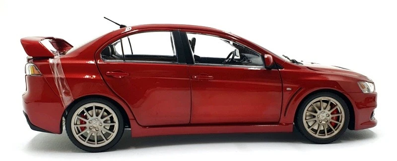 Sun Star escala 1/18 Diecast 5822 - Mitsubishi Lancer Evolution X (LHD) Met. Rojo Foto 3 de 4