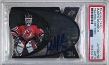 Martin Brodeur auto card Upper Deck #27 1997 New Jersey Devils PSA Encap