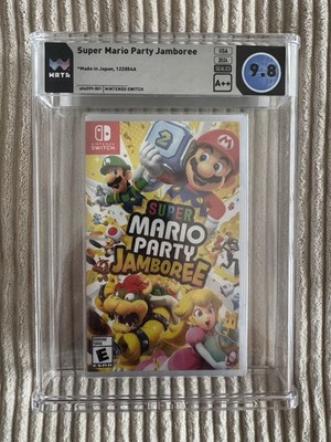 Super Mario Party Jamboree Switch WATA 9.8 A++