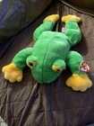 Ty Beanie Buddies Buddy "Smoochy" Frog Large 15” Vintage 1998 With Tags