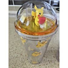Pokemon 3D Pikachu Figur Tumbler Cup - Niedliche Figur Kinder Geschenk Flasche
