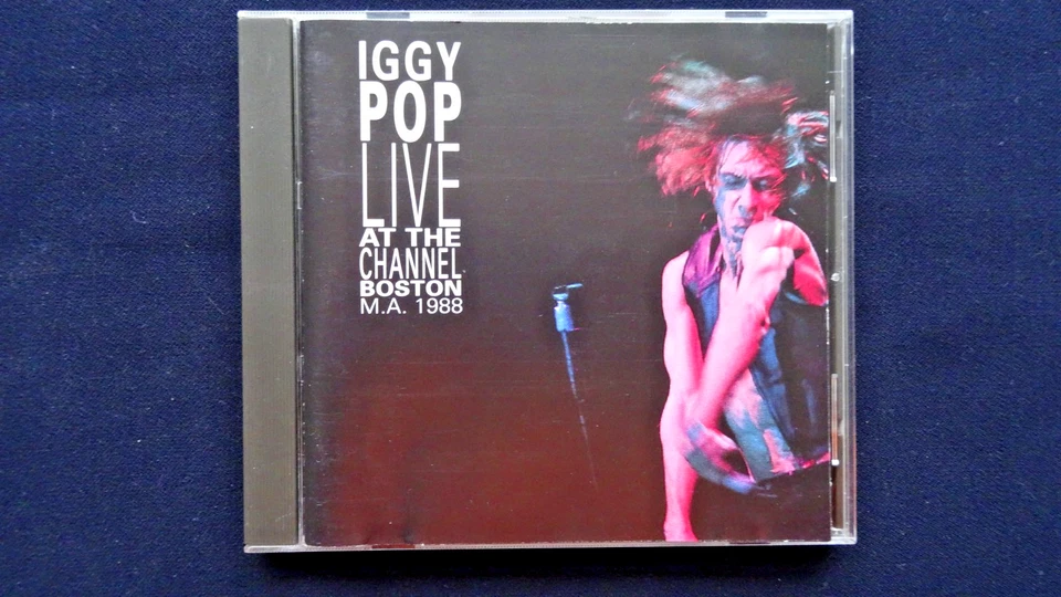 IGGY POP - Live At The Channel, Boston M.A. 1988 * CD * Garage Rock, Hard, Prog