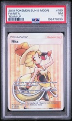 Nita 180/181 Full Art Ultra Rare SM-Team Up Pokemon TCG