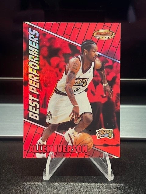 Bowman Allen Iverson Basketball Sports Trading Cards & Accessories
