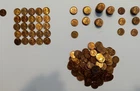 Mixed Lot of 200 RedUNC/BU P, D, & S Mixed Date Wheat Cents:  1939 to 1958