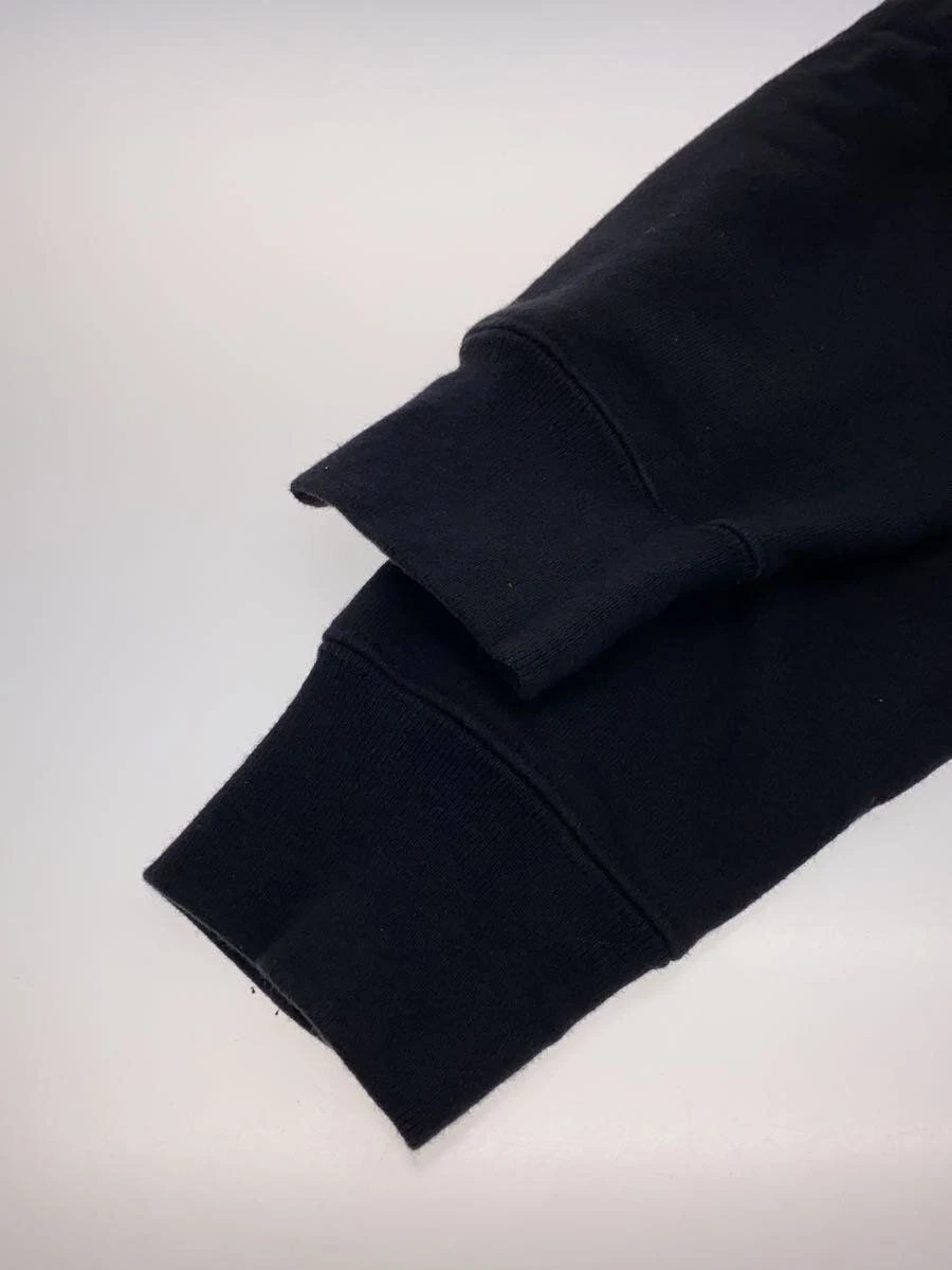 Felpa Supreme con cappuccio S cotone stampa nera usata