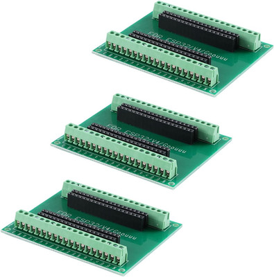 3Pcs ESP32 38Pin Expansion Board Module Green ESP32 Breakout Board ESP GPIO