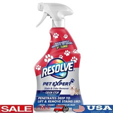 Pet Stain Odor Remover Spray Dogs Cats Carpet Fresh Scent 22oz Cleanser New