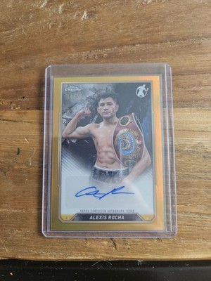 2024 Topps Chrome Alexis Rocha Gold Auto /50 SP