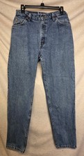 Vtg. Levi s 15951 Women s Jeans Size 10 Medium Orange Tab Relaxed Tapered Leg