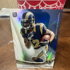 Topps 2013 Topps Platinum Stedman Bailey Rookie Card #125 St. Louis Rams. rookie card picture