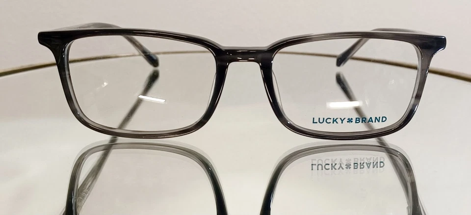 Gafas originales LUCKY BRAND D811 CUERNO GRIS nuevas de plástico 48-16-130 Foto 2 de 4