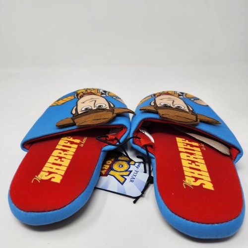 Disney Pixar Toy Story 4 Woody Slippers Boys Kids Slip On US 11/12 (UK 10/11)NWT - Picture 8 of 8