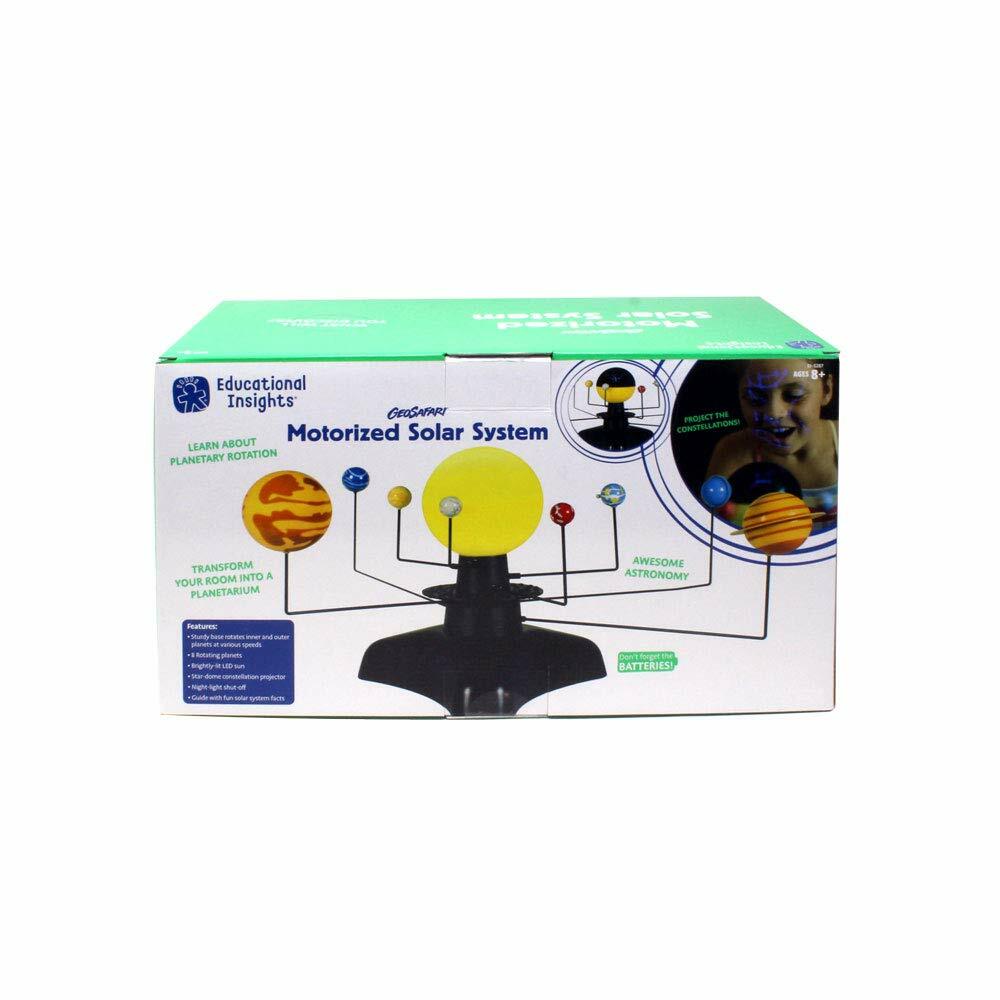 educational insights geosafari motorized solar system science kit