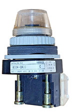 ALLEN BRADLEY 800H-QR20W, 800H-QR20 PILOT LIGHT 240VAC/DC SER, C