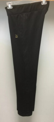 Women s Puma sport lifestyle Black Pull-up pants size XS Active Wear