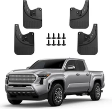 PSLER 4 Pcs Heavy Duty Mud Flaps for 24-25 Toyota Tacoma