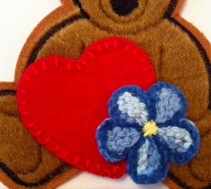 Firefly-Serenity-Kaylee-HEART-amp-FLOWER-PATCH-Set-Bear-sold-separately
