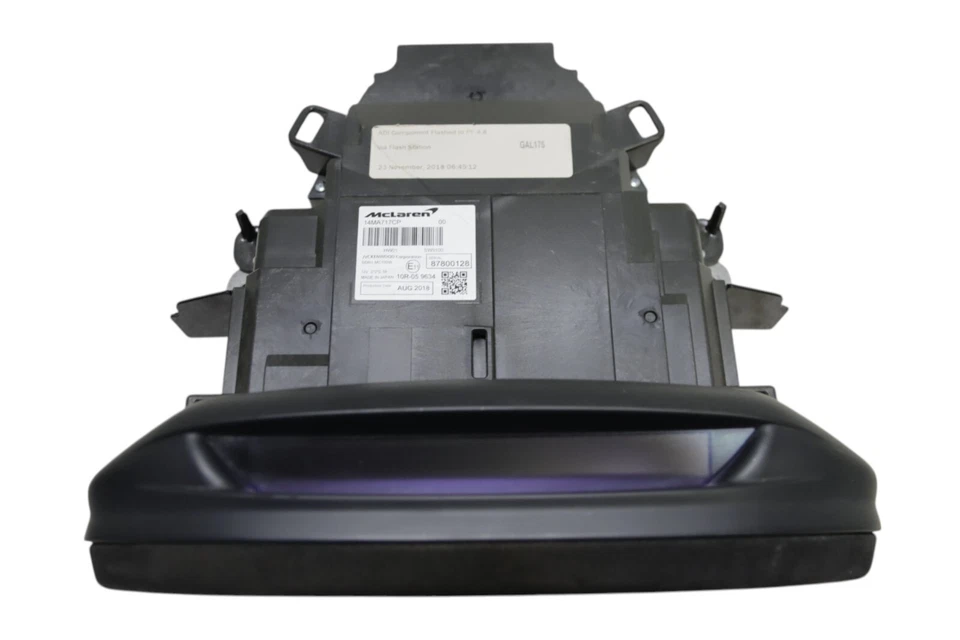 Conjunto de velocímetro de cuadro de instrumentos delantero McLaren 720S 2019 OEM 3000 mls Foto 2 de 4