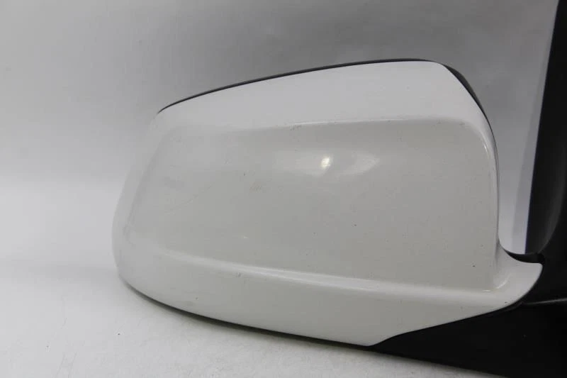 Right Passenger Side White Door Mirror Power Fits 2011-2012 BMW 528i OEM #18955 - Image 2 of 4